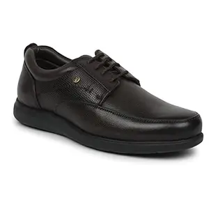 Liberty Men Av-08 Brown Formal Shoes - 43 Euro