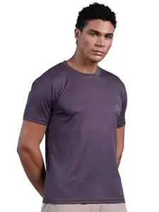 CHKOKKO Gym T Shirts for Men Workout Activewear Solid Quick Dry Sports Tshirt for man Breathable Lightweight Half Sleeve Regular Fit Round Neck Running Boys T Shirt