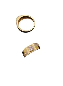 Stylish Men's Designer Ring Diamond Gold Ring For Men Ring/Gold Ring||JEWELRYRING-250-21