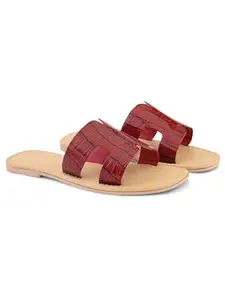 STANPHORD Women's SolaraSwirl Flats 8_UK (WTPDI 01)