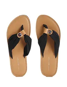 Tommy Hilfiger LEATHER FOOTBED BEACH SANDAL