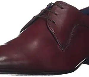 Hush Puppies Men's Lace-up Formal Shoes - MAROON (7 UK) (8245342)
