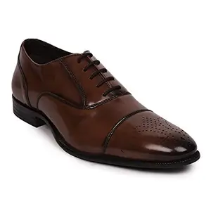 Liberty Men's Tan Leather Uniform Dress Shoe (SSL-18)