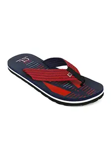 Carlton London Men'S Red-Blue Slipper