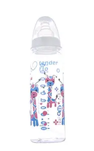TENDERFLO Ultra Clear Bottle with Glow in Dark Cap White (250 ml)