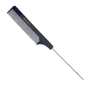 ROOTS - Professional Tail/Wire Comb with Pin Tail | Salon Grade - For Men & Women | Ideal for Sectioning & Colouring | Round Teeth prevent Hair & Scalp damage | Length - 5.03 Inch | Model No - 305