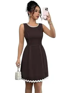 GRECIILOOKS A-line One Piece Dress – Stylish Midi Party Dress for Women | Summer Casual Wear for Events, Date & Evening Look Western Stylish Bodycon Dresses