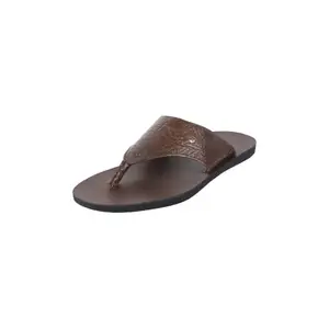 Mochi Men's BROWN Synthetic Slipper UK/6 EU/40 (16-892)
