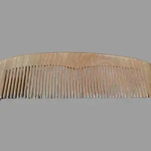 Nau Nidh Handcrafted Sheesham (Rosewood) Hair Comb For Men & Women Wet Or Curly Hair Mustache & Beard Compatible