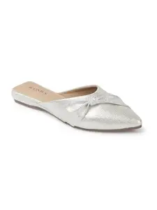 Iconics Women Fashion Sandal,Silver,UK-8