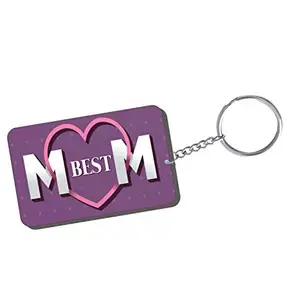 Family Shoping Mothers Day Gifts Best Mom Keychain Keyring for Car Home Office Keys