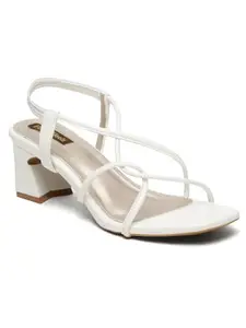 Flat n Heels Womens White Sandals FnH 2167-WHT