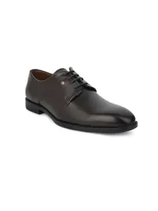 ALBERTO TORRESI Hungary Series 607 Branded Sole Brown Formal Shoes