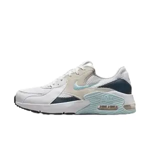 NIKE Womens WMNS AIR MAX EXCEE Running-White/Glacier Blue-Armory NAVY-BLACK-CD5432-131-3UK