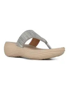 Inc.5 Womens Golden Casual Embellished Round Toe Wedge Heel Sandals