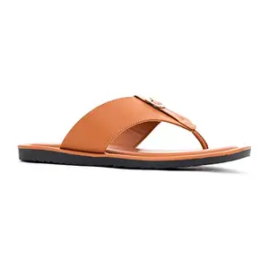 Khadim's Tan Casual Flip Flops for Men (6410123)
