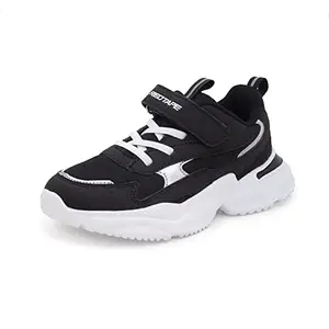 Red Tape Unisex Kids Black Sports Shoes
