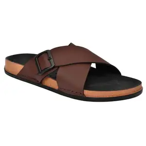 Royal Cruzz Trendy Brown Sandal For Men's