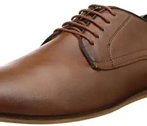 Bata Mens Andrew Light Brown Uniform Dress Shoe - 7 UK (8213441)
