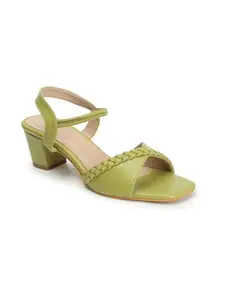 iconics Women Sandal,Green,UK-6