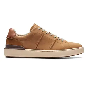 Clarks CourtLite Lo Dark Tan