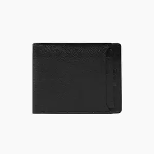 The Wallet Store Switch Style Genuine Leather RFID Protected Wallet for Men | Bi-Fold Wallet | 3 Card Slots | Coin Pocket | Hidden Pockets