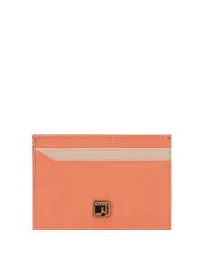 Da Milano Leather Card Holder for Men & for Women - Pink