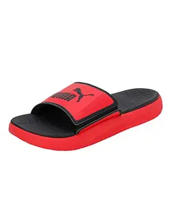 Puma Mens Softride Slide one8 High Risk Red-Black Slide - 9 UK (39039602)