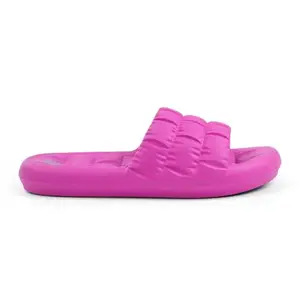 SOLETHREADS SPRITZ Slides for Women| Stylish | Comfy | Super soft | Ultra-Light | Phylon | Slippers | Flip Flops for Women|STRAWBERRY CRUSH|UK 7