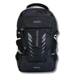 Nexfo Gets Better Rucksack Bags Design For Urban Comfortable Shoulder-Strap & One Laptop Compartment For Travelling/Hiking Backpack For Men/Women 75L Bag Waterproof Bags