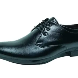 APPETENT Men's Wear Synthetic Black Formal Shoes - 10 UK