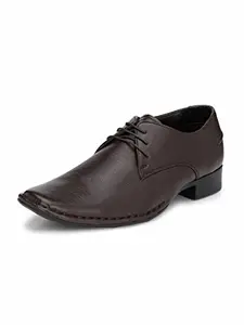 Guava Men Brown Formal Shoes-8 UK/India (42 EU) (GV15JA526-8)