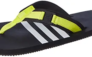 Adidas Adidas Men's Enthuso M Black (A0qm) / Acid Yellow (Adw6) / White (01f7) Sandal (GB2627)
