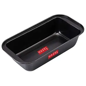 HAZEL Bread Moulds for Baking | Aluminium Cake Mould for Microwave | Baking Tray for Oven | Bread Cake Tin, 26 X 13 X 6 cm
