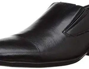 BOTOWI Men BW1004 Black Leather Formal Shoes-9 UK (43 EU) (2000685409BLK)