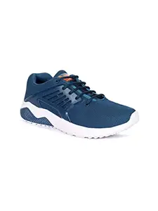 AADI Men's Sea Green Mesh Leather Outdoor Casual Shoes