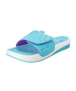 Puma Unisex-Adult Nitrocat V LaMelo Away Blue Atoll-Purple Glimmer-White Slide - 10UK (38586501)