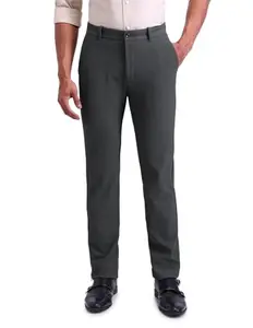 Arrow New York Men's Slim Trouser (ANAITR2271_Dark Grey