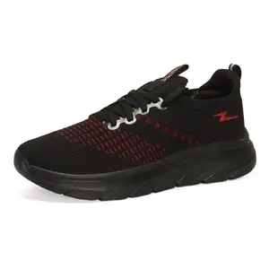 ATHCO Men's Toronto Black Running Shoes_9 UK (ATHST-25)