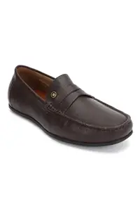 Louis Philippe Men Brown Formal Shoes