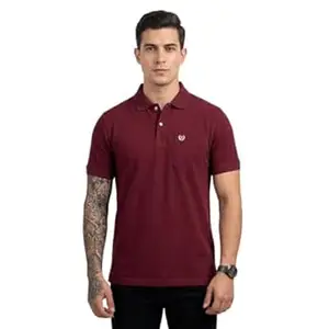 Basic Things Polo T Shirt for Man with Pocket, Polo T Shirts for Men, Summer Shirt with Collar, Half Sleeve, Cotton Blend, Light Weight, Comfotable Fit (Pack of 1) M to 3XL