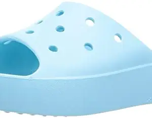 crocs womens Classic Platform Slide Arctic Slide Sandal - 8 UK (W10) (208180-411)