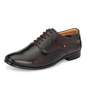 Centrino Men's 6036-02 Uniform Dress Shoe, Brown, 9 UK