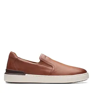 Clarks CourtLite Slip Tan Leather, 11