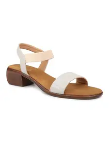 Inc.5 Women Grey Solid Block Heels