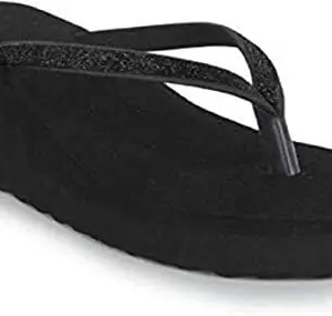 Slippers for Women's Home Slippers Flip Flop Indoor Outdoor Flip Cute Foot Wear Daily Use - BZ-black bhalu shosy slipper-4