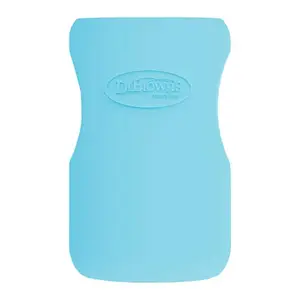 Dr. Brown's Kidsland Wide Neck Glass Bottle Sleeve 9 oz - Blue