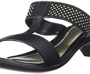Bata Womens Yolanda Mule Black Heels (6716167),UK 3