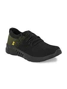 San Frissco Cricket/Football/Gym/Running Shoes for Men (Black)