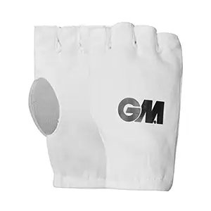 GM Fingerless Inner Gloves for Boys, White